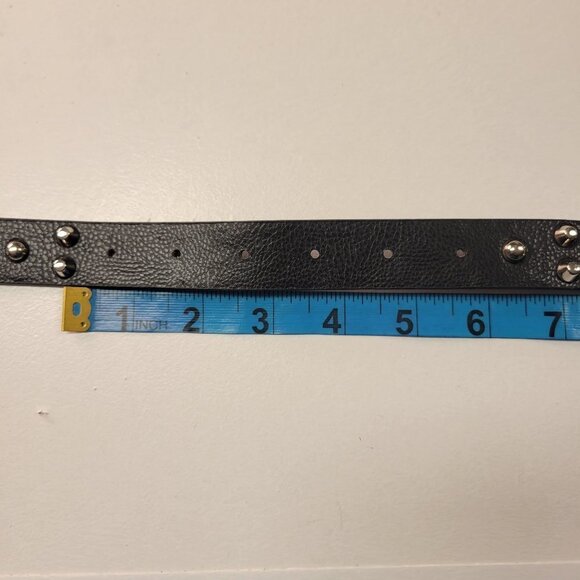 WOMENS Black Studded Belt - Picture 11 of 11